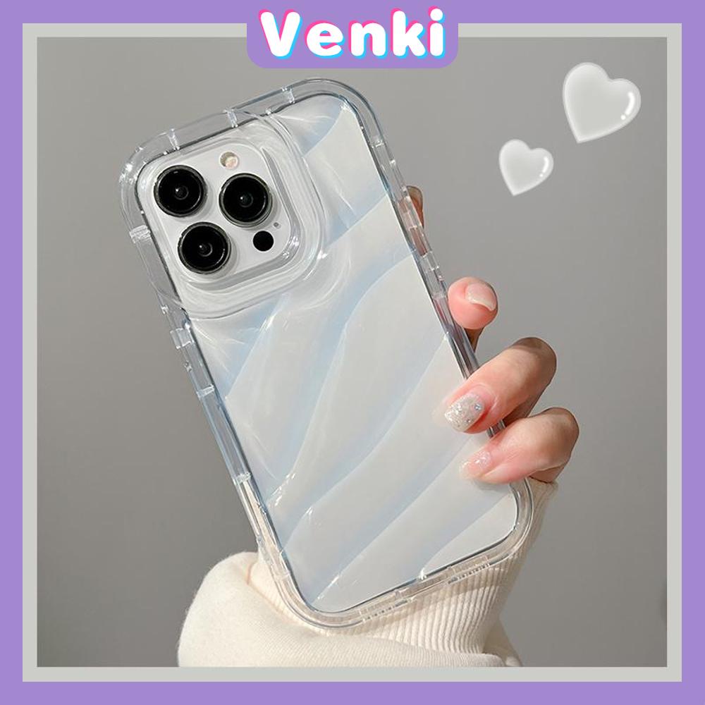 VENKI - Untuk iPhone 11 iPhone Case Bening Case TPU Soft Case Airbag Shockproof Simple Multicolor Kompatibel dengan iPhone 14 13 Pro max 12 Pro Max 11 xr xs max 7Plus 8Plus