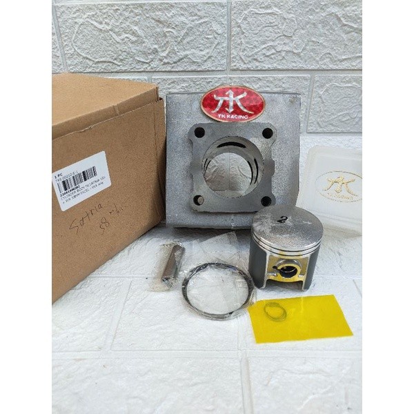 cylider blok seher bore up TK racing Uk 58 buat motor satria 2 tak