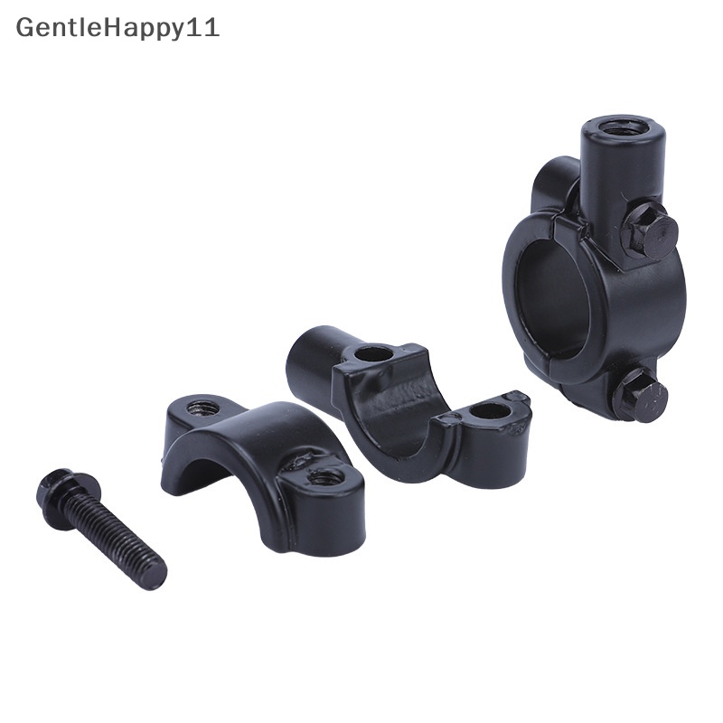 Gentlehappy 2Pcs Stang Klip 10/8/6mm Ulir Adaptor Spion Motor id