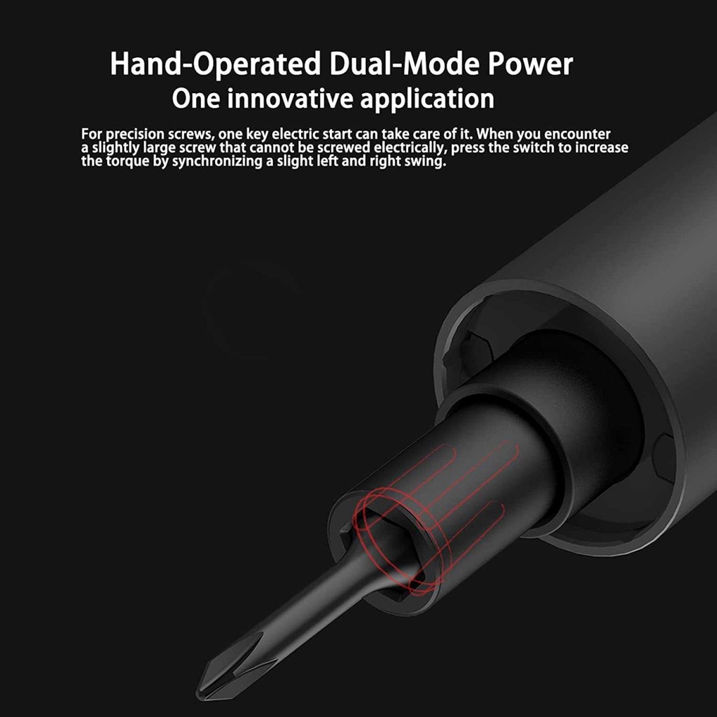 Obeng Elektrik 20 in 1 Precision Screwdriver USB Rechargeable 150RPM