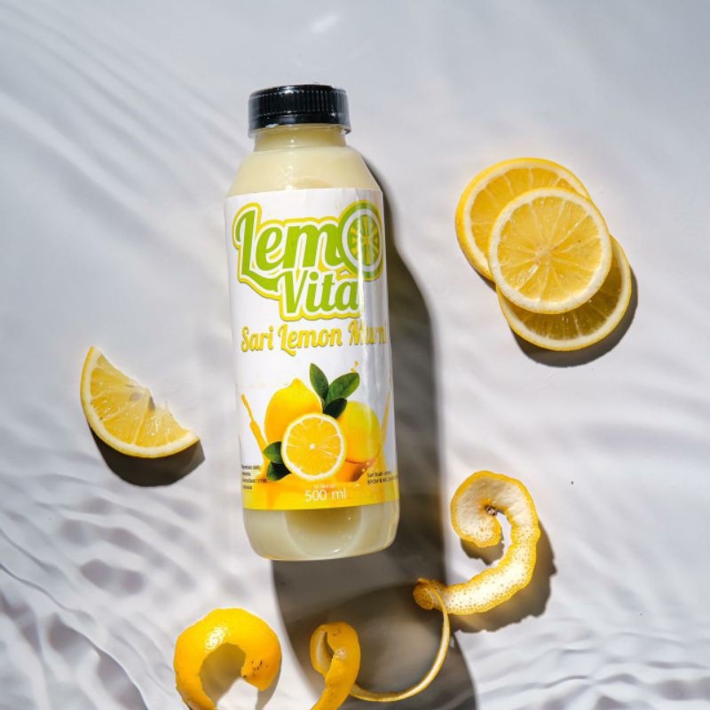 LEMOVITA Fresh Sari Lemon 250ml Bpom - APPLE KOSMETIK