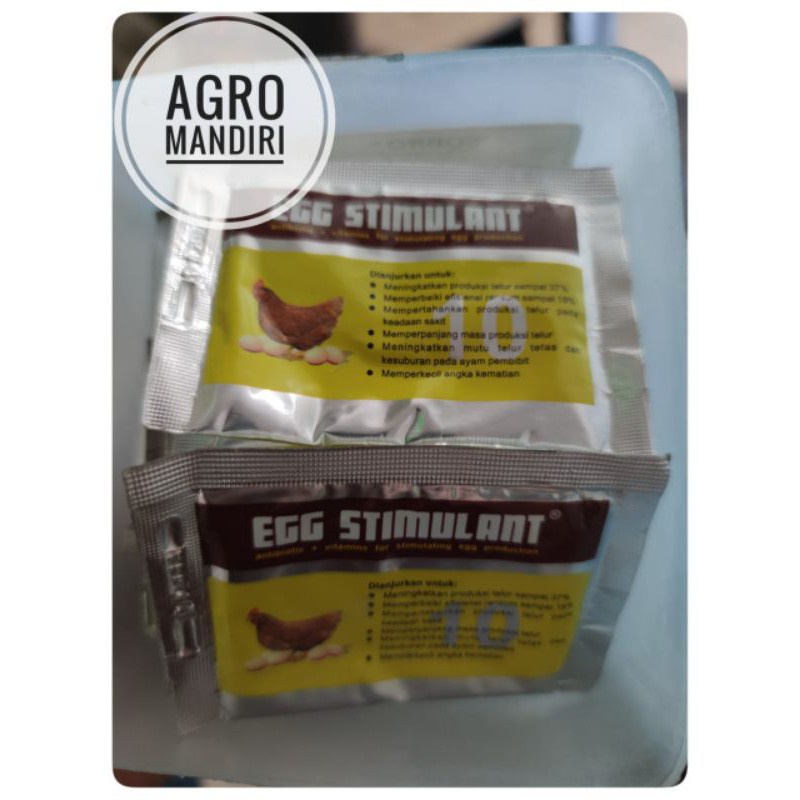 Egg Stimulant 10 gram Vitamin Stimulasi Ayam Petelur