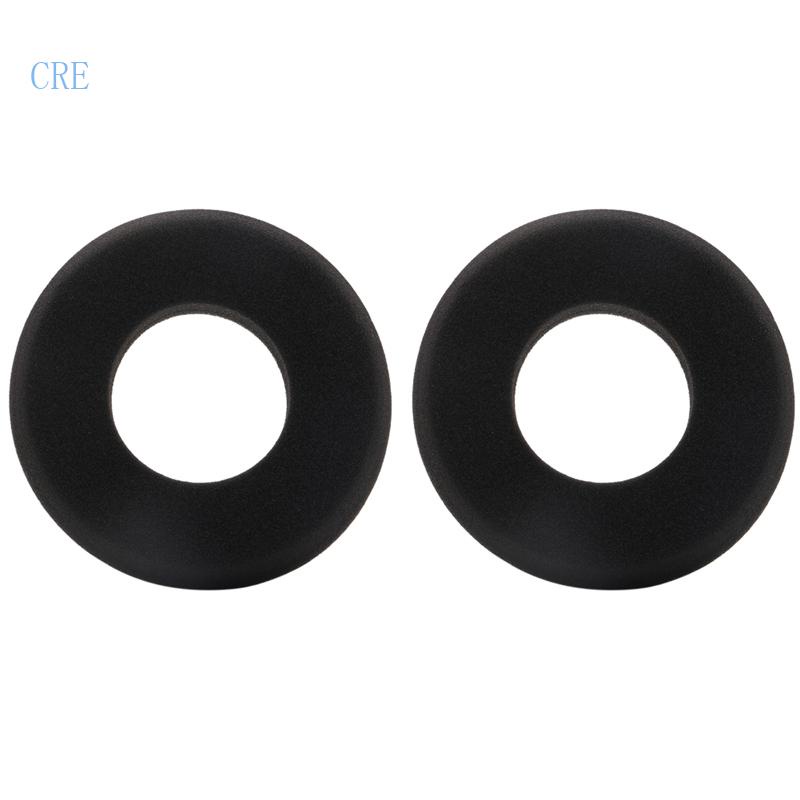 Cre Ear Pad Cushion Sarung Bantal Earphone Earpad Untuk SR60 SR80 Leather Ear Pads 2pcs
