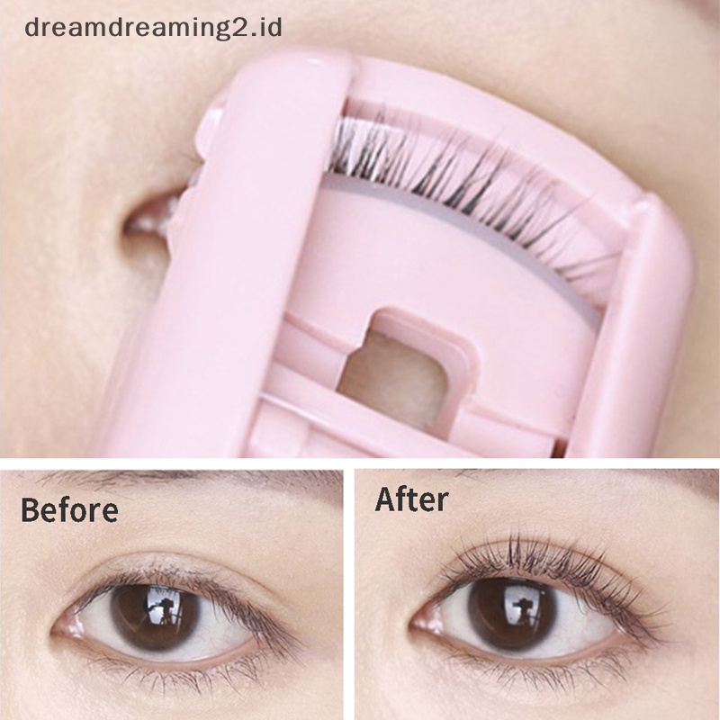 (drea) 1pcs Penjepit Bulu Mata Mini Portable Eye Lashes Curling Clip Makeup Alat Bulu Mata //