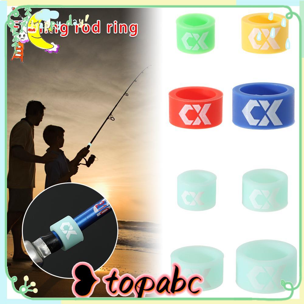 TOP Pancingan Stop Karet Float Stopper Silicone Alat Pancing Finger Rod Ring O Rings Rod Stop Ring