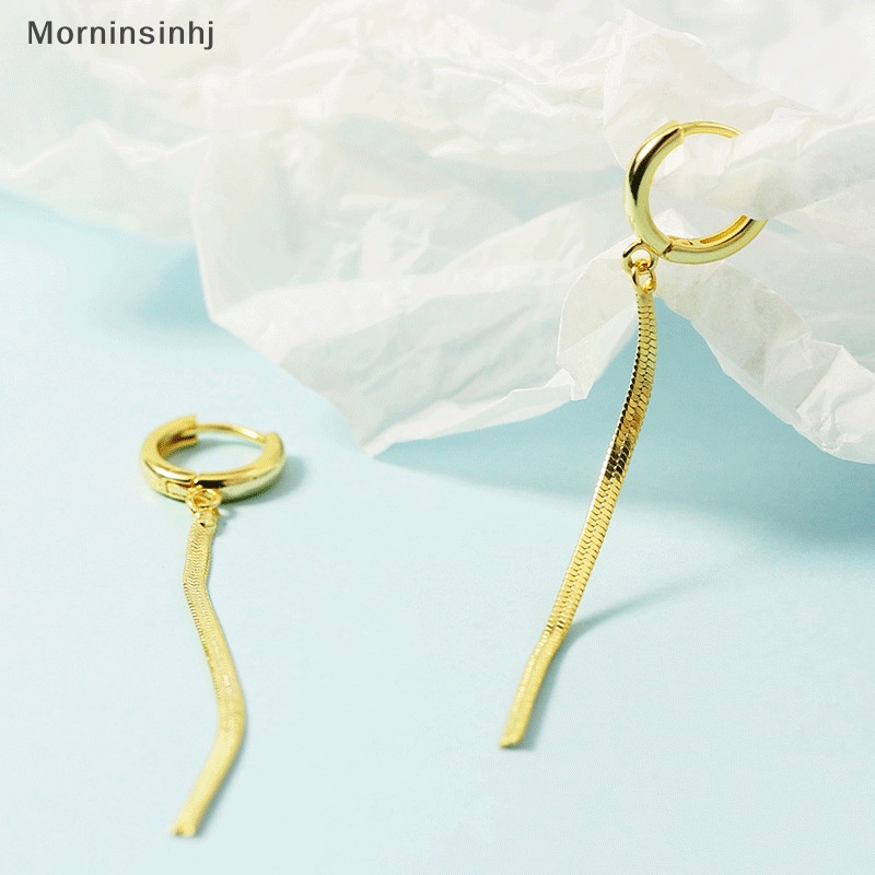 Mornin Fashion Anting Rumbai Panjang Untuk Wanita Sederhana Geometris Unik Anting Korea Hadiah Perhiasan Pernikahan id