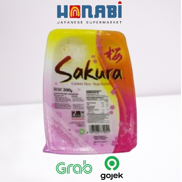 

Sakura Cooked Rice 200g - Nasi Siap Saji Made In Japan