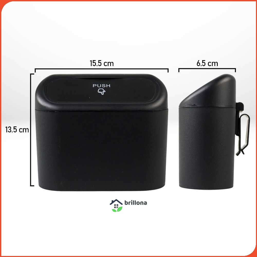 Dawndesslo Tempat Sampah Mobil Trash Bin Pressing Type - DDE301