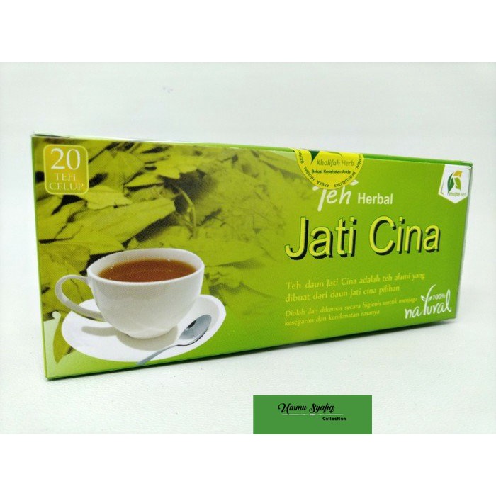 

Teh Celup Herbal Daun Jati Cina