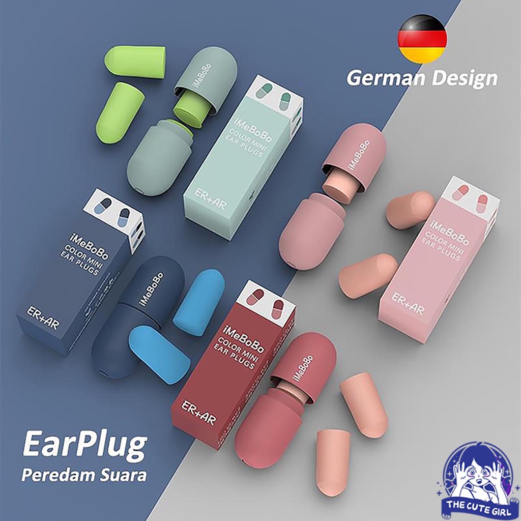 Penutup Telinga Ear Plug FOAM Permium perendam Suara - Safety EarPlug - Stazionario