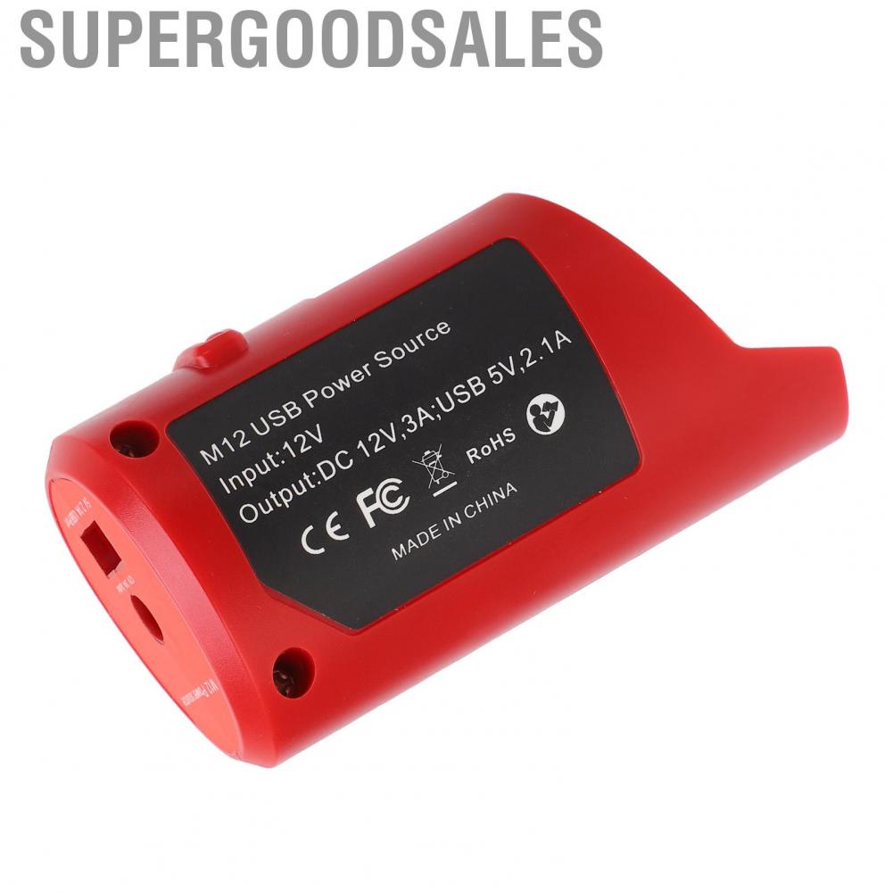 Supergoodsales USB   Adapter Power Source For M12 Charging Tool