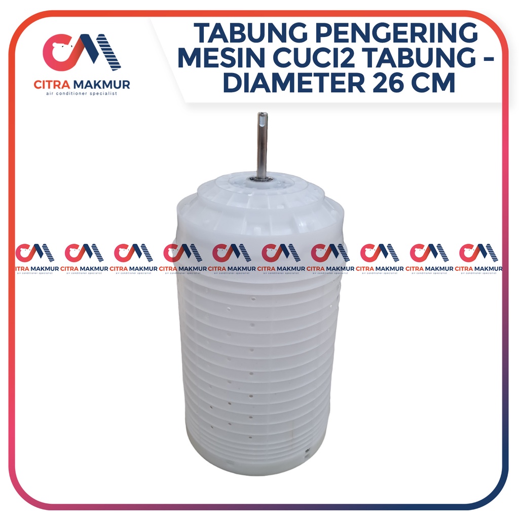 Tabung Pengering 26 cm Mesin Cuci 2 Tabung Sanyo 7 8 kg Sharp As 14mm 14 mm tinggi 45 cm