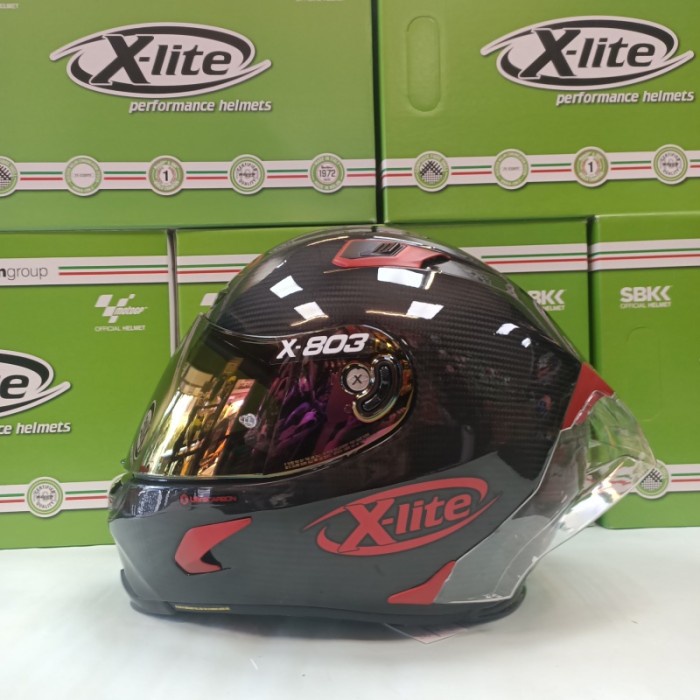 Helm XLite X-Lite X803RS X-803RS Ultra Carbon Iridium Edition