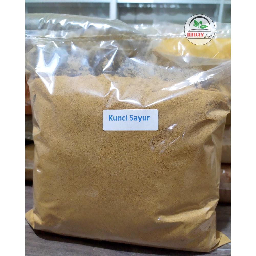 

Bubuk Kunci Sayur 1 kg Organik Tanaman Herbal Nusantara Free Stiker PIRT Random