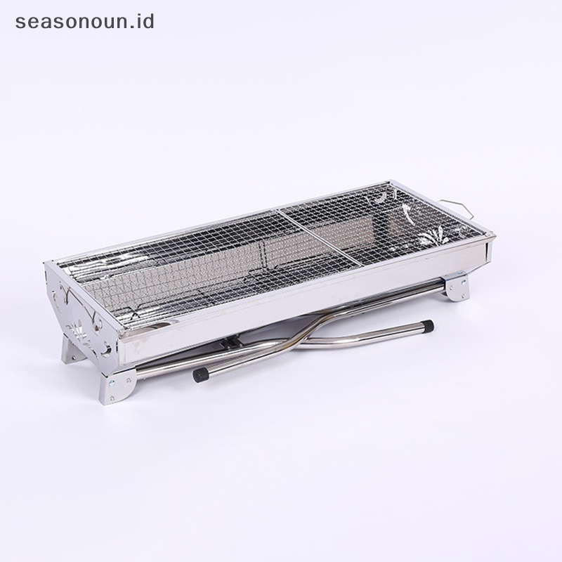 Panggangan barbekyu &lt;ne1&gt;easonoun alat panggang outdoor stainless steel tawana charcoal grill portable panggangan lipat portable arang barbecue .