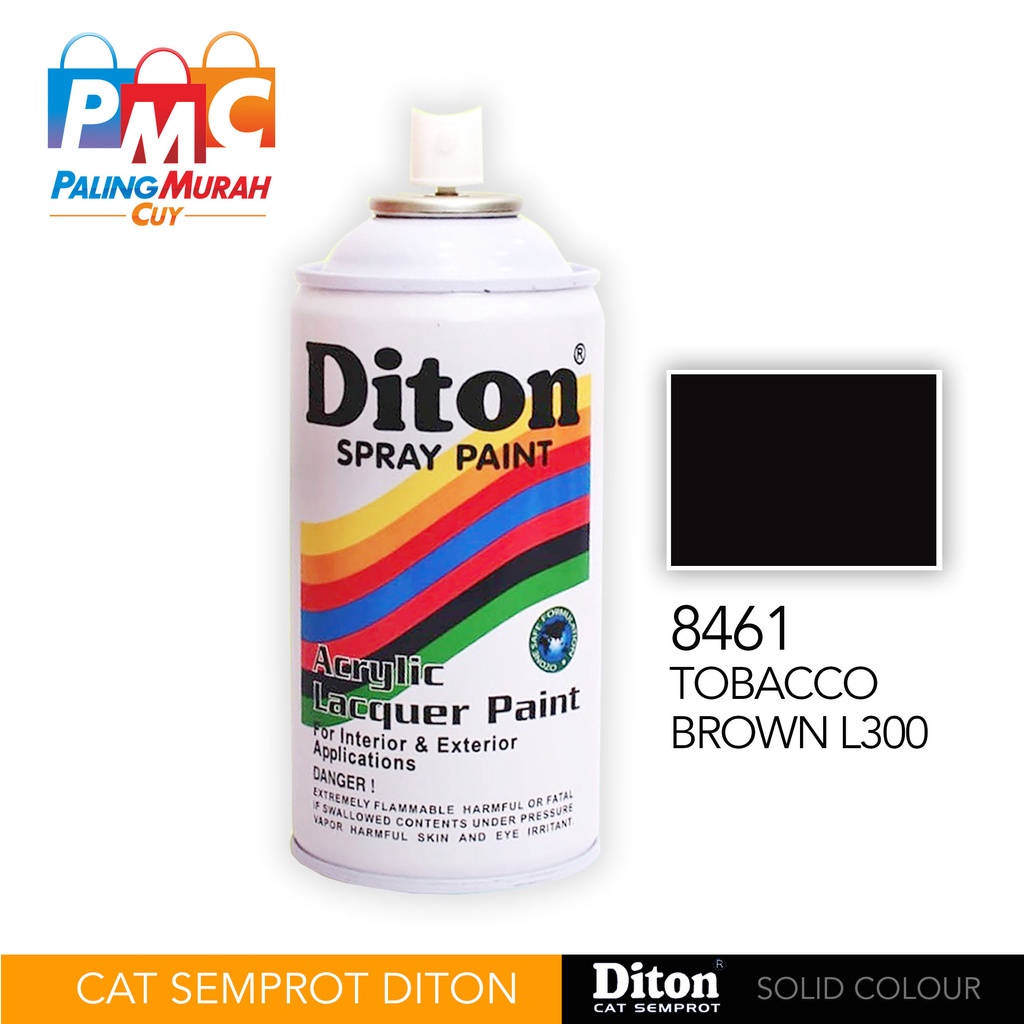 Diton 8461 L300 Tobacco Brown Cat Semprot/Pylox/Samurai Motor/Helm/