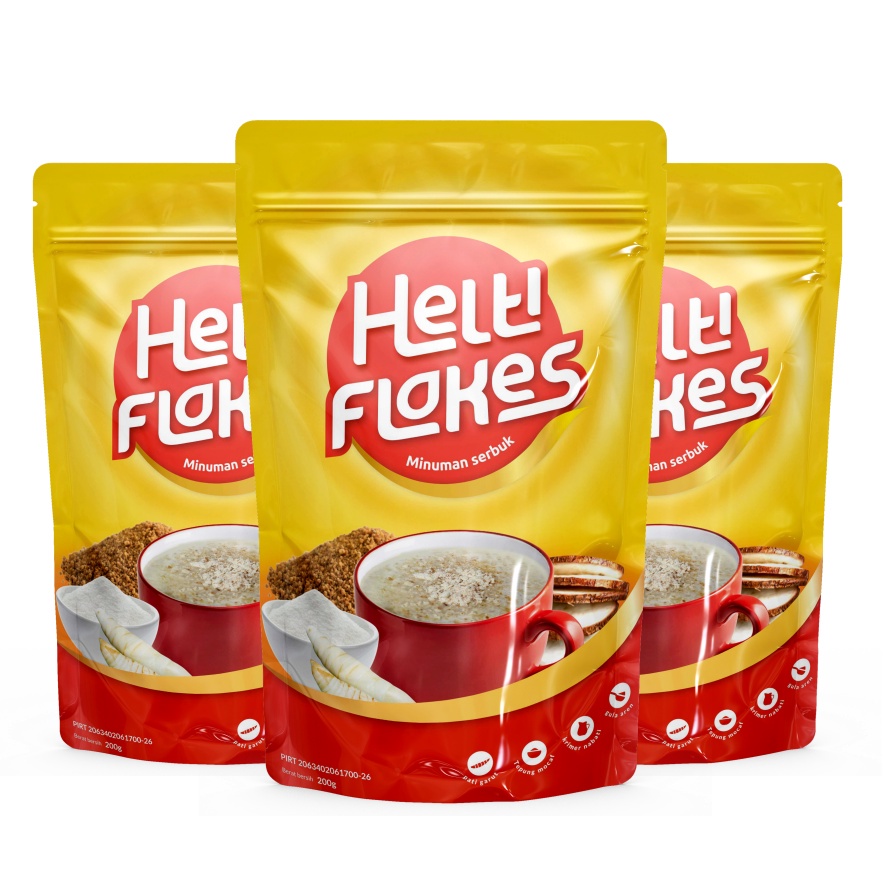 

HELTI FLAKES - Heltiflakes - Sereal Umbi Garut - HALAL