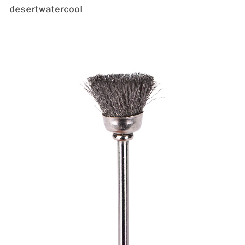 Deid 10PCS Stainless Steel Wire Cup Sikat Mini Cocok Dremel Rotary Alat Aksesori 13mm Martijn