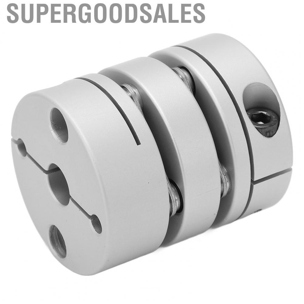 Supergoodsales Shaft Coupling  Firm Connection 21Nm Maximum Torsion Double Diaphragm U Shaped for Servo Motors