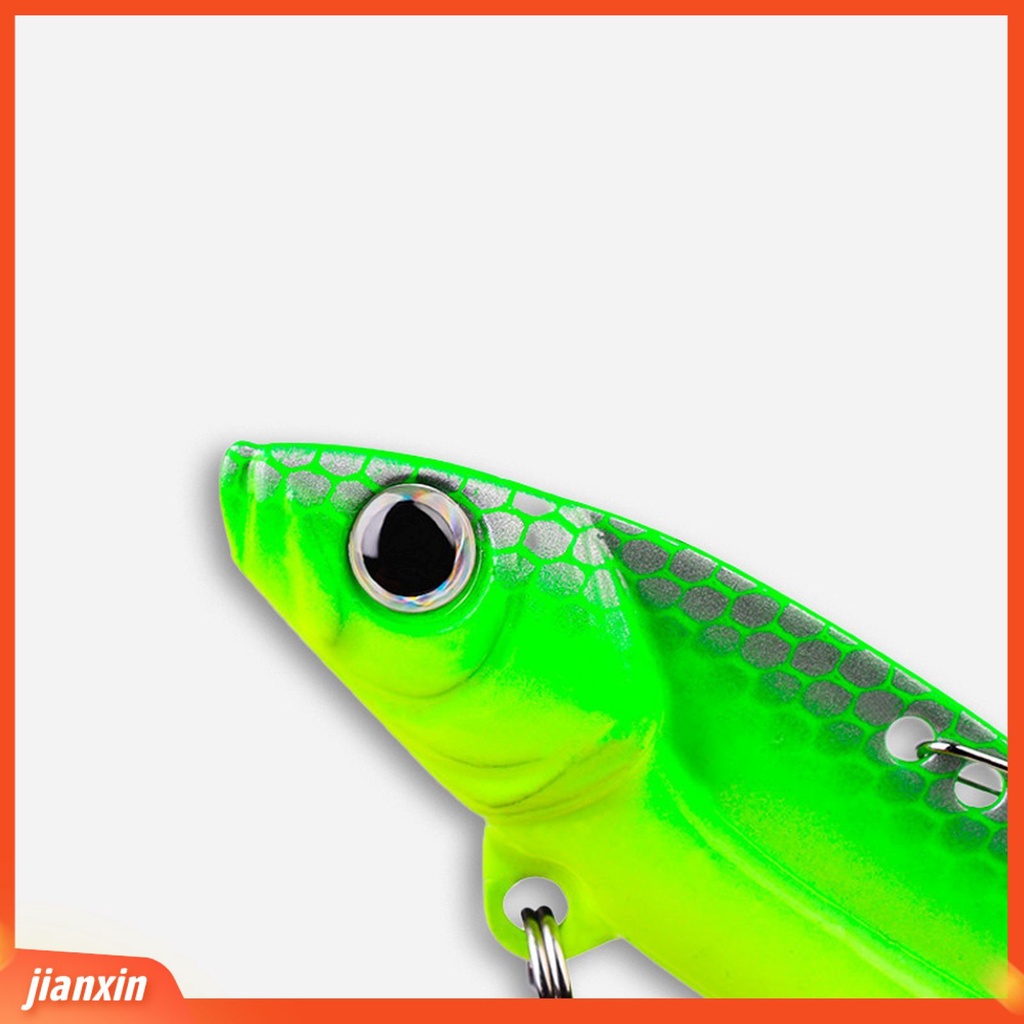 (In Stock) Umpan Pancing Laser VIB Metal Tembakan Panjang Bass Swimbait Untuk Memancing
