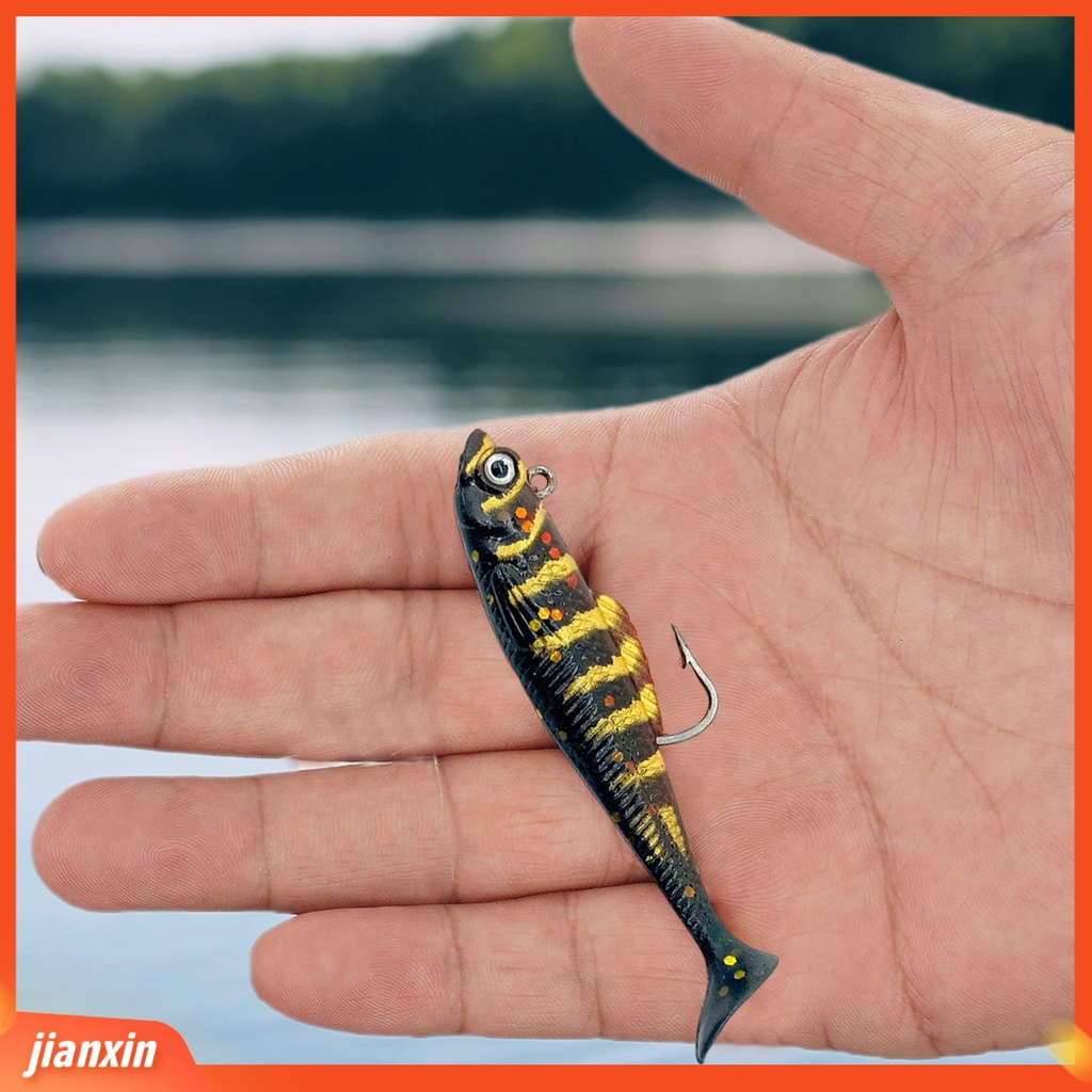 (In Stock) 5.4g /6cm Umpan Pancing Penembus Kuat Meningkatkan Tingkat Menangkap Tajam Umpan Buatan Lure Umpan Jigging Soft Bait Angling Supplies