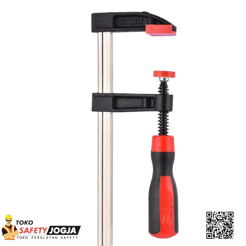 Penjepit Kayu F Clamp Handle-C Woodworking Clamp Carpentry Gadgets 300 mm