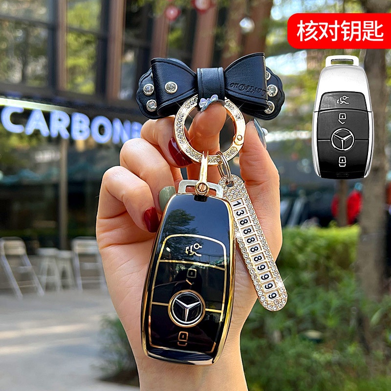 Soft TPU Car Key Cover Case Shell Tas Pelindung Untuk Mercedes Benz 2017e Class W213 2018s Class Accessories Car Styling