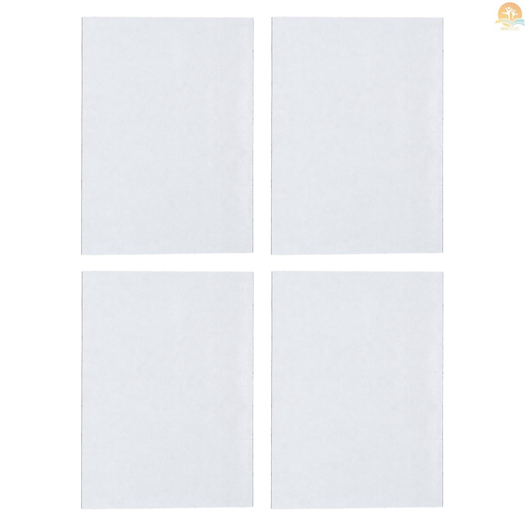In Stock 140buah Persegi Magnet Perekat Diri (Masing-Masing 15x15x0.5mm) on 4lembar Kaset Dengan Dukungan Perekat Kuat Untuk Kerajinan Tangan DIY Jadwal Foto Kartu Nama