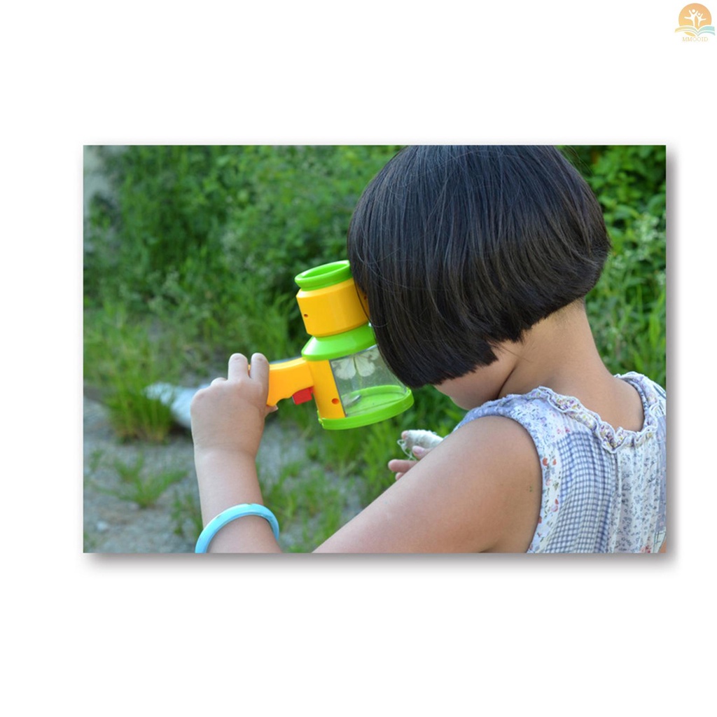 In Stock Nature Outdoor Exploration Kit Dengan Bug Catcher Net Pinset Observasi Box Membaca Buku Tas Penyimpanan Cahaya Adventure Alat Edukasi Hadiah Ulang Tahun