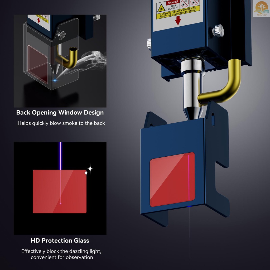 In Stock SCULPFUN S30 Ultra-11W Mesin Ukir Laser 600x600mm Area Ukiran Alat Udara Otomatis Lensa Yang Dapat Diganti Pelindung Mata Termasuk Laser Repair Kit Air Assist M8 Main B