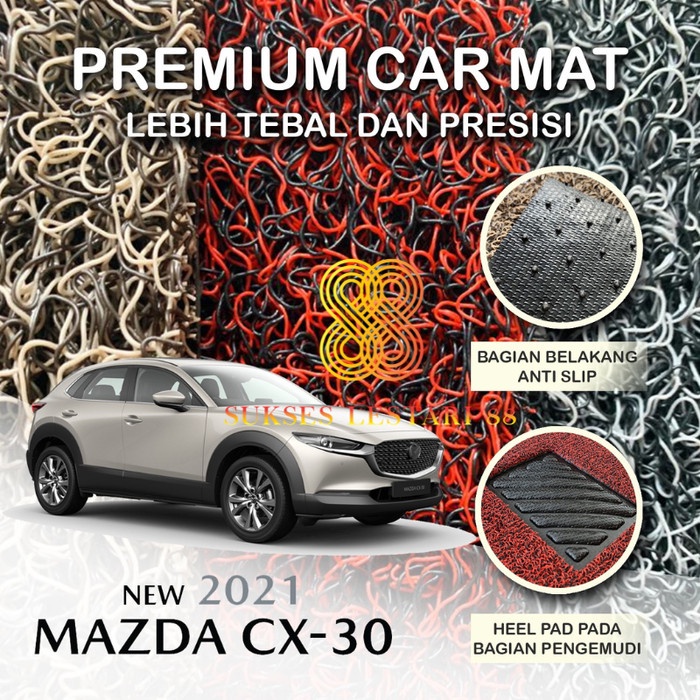 Karpet Mobil Premium Mazda CX 30 Mie Bihun 2 Warna