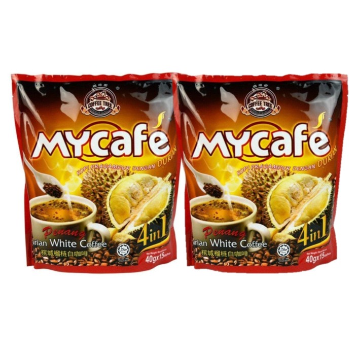 

MyCafe Penang Durian white Coffee (Kopi Duren) Coffee Tree MyCafé