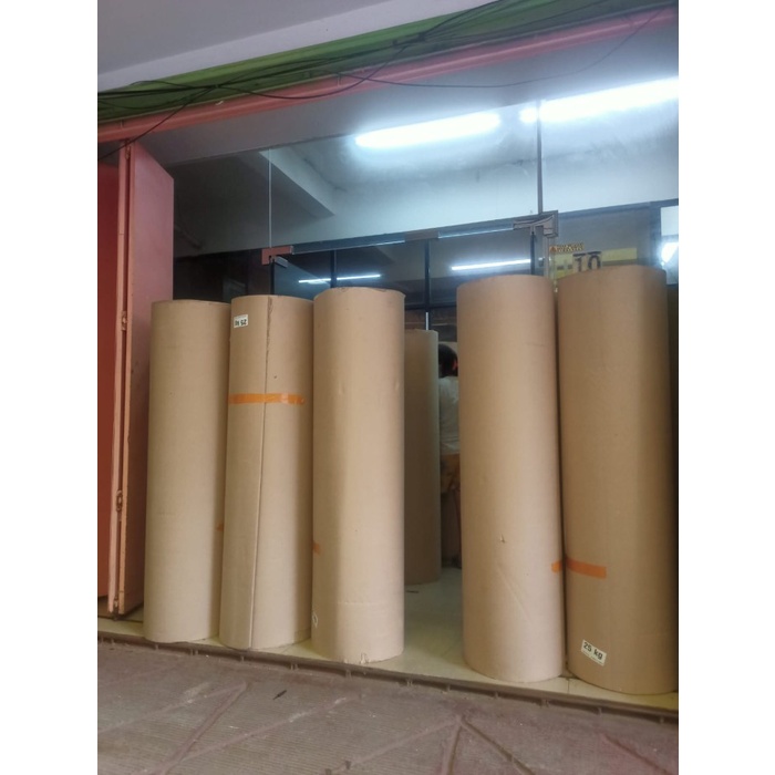 

Single Face Roll 160 cm / Karton Packing / Corrugated Roll / Kardus - 160CM 5KG