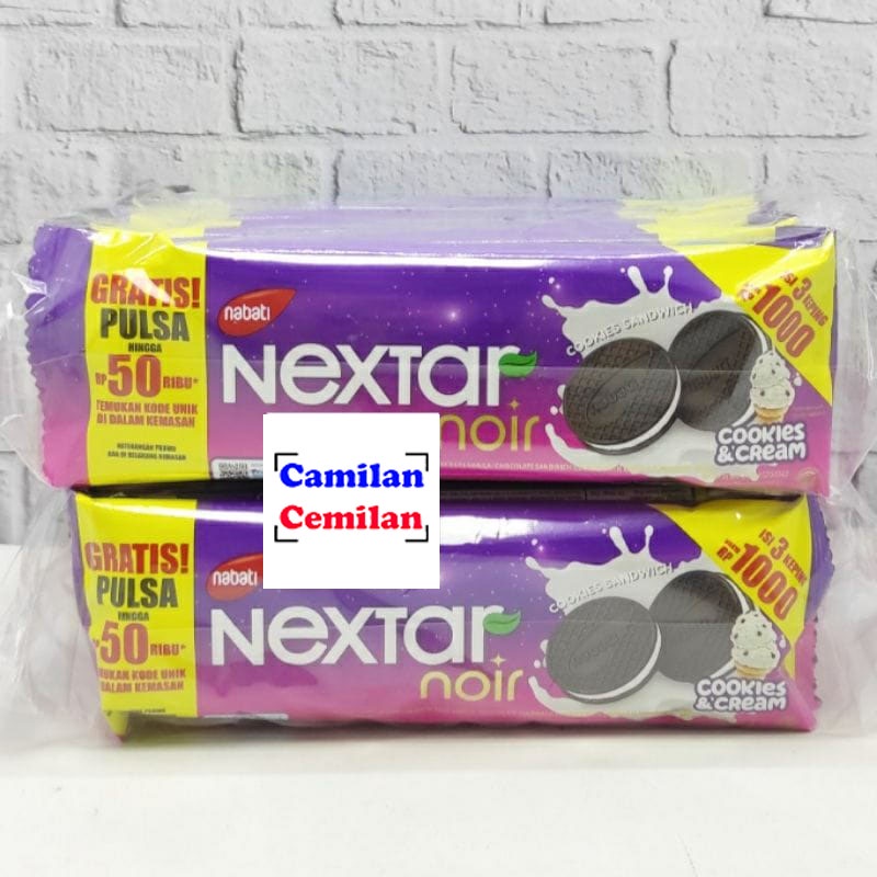 

Ukf5Pc6F4H (Kuliner.Kita) Nabati Nextar Noir Richoco Keju Cookies 1 Pack Isi 10 Pcs @28.5Gr Snack