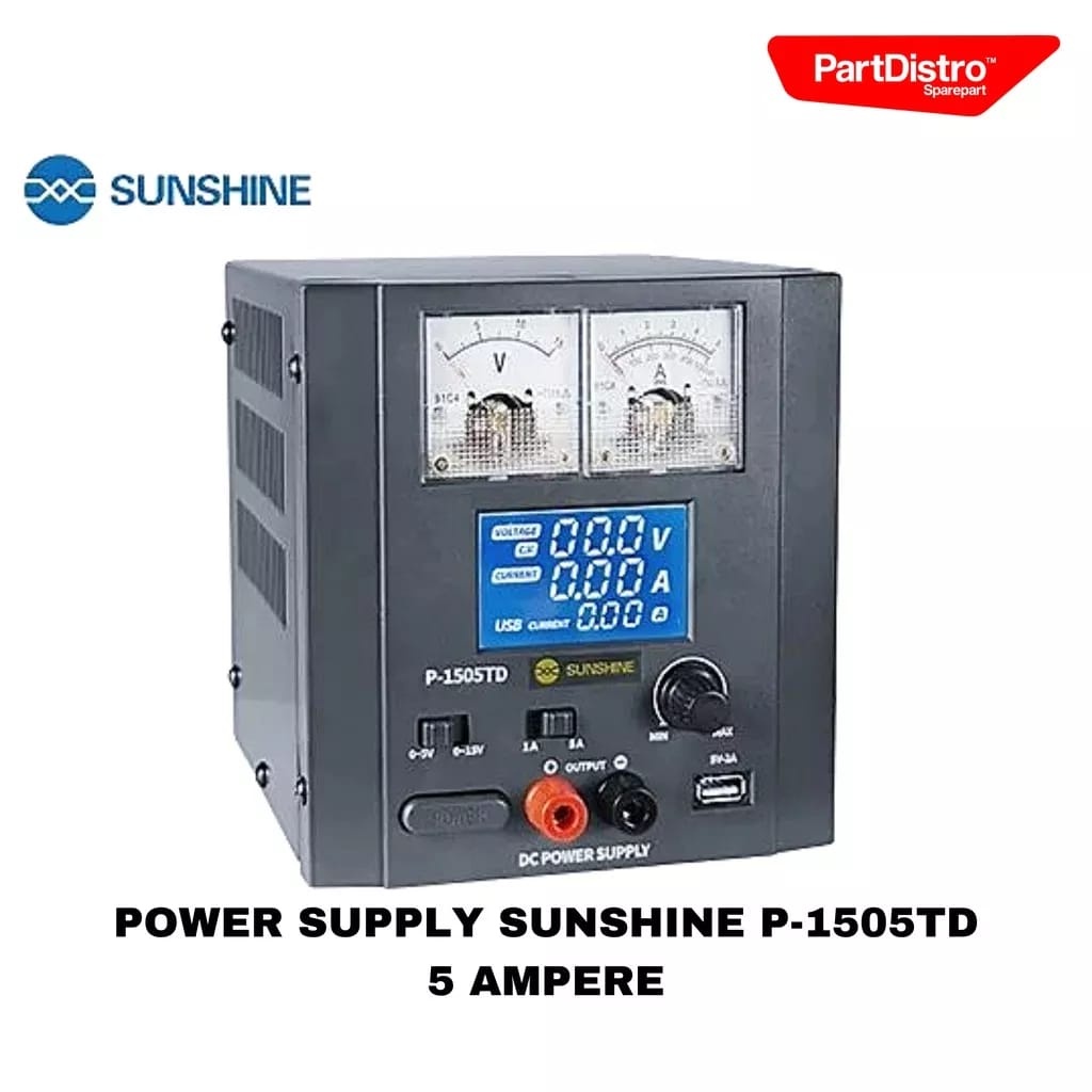 POWER SUPPLY SUNSHINE P-1505TD 5A