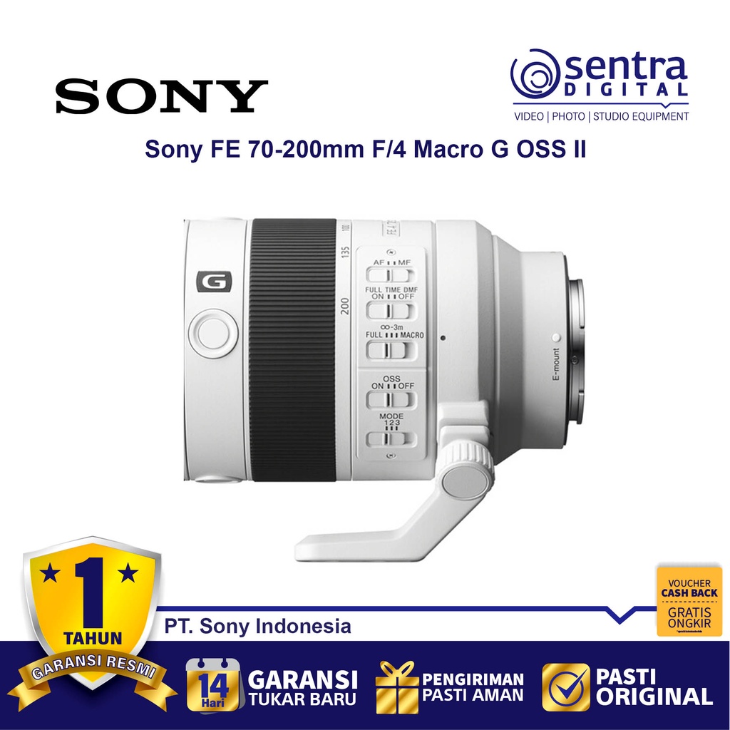 Sony FE 70-200mm f/4 Macro G OSS II Lens ( SEL70200G2 )