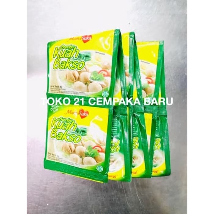 

Mama Suka Bumbu KUAH BAKSO 1 renceng isi 12 pcs | mama suka kuah baso