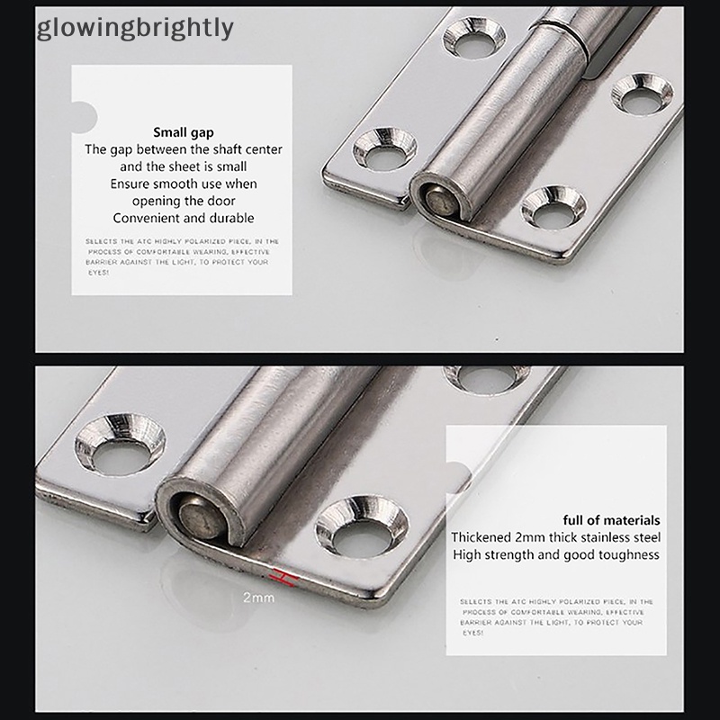 [glowingbrightly] 304engsel Tahan Karat Menebal Kualitas Tinggi Engsel Yang Dapat Dilepas Heavy Duty Untuk Jendela Kabinet Listrik Kotak TFX