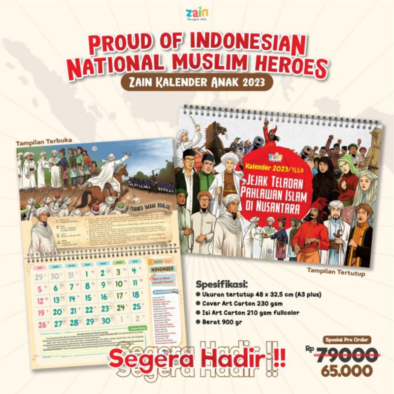 

Kalender Untuk Anda yang Ingin PUTRA-PUTRINYA MEMILIKI SEMANGAT JUANG TINGGI