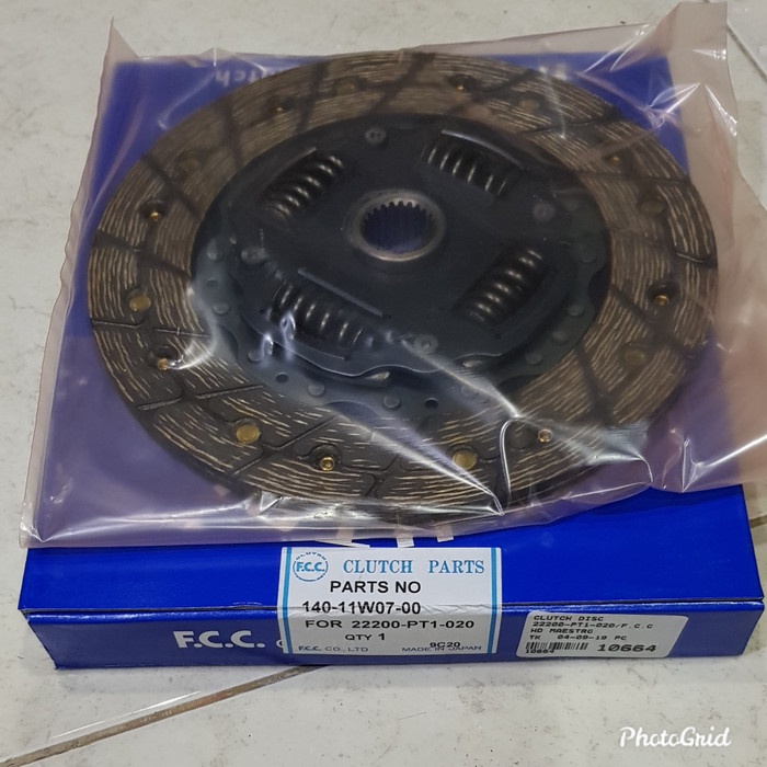 SPAREPART OTOMOTIF- Clutch Disc/Kampas Kopling Honda Maestro FCC Japan -KOMPONEN AKSESORIS