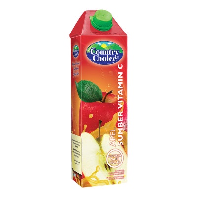 

Paket Country Choice Minuman Sari Buah Apple 1 L x 2 pcs