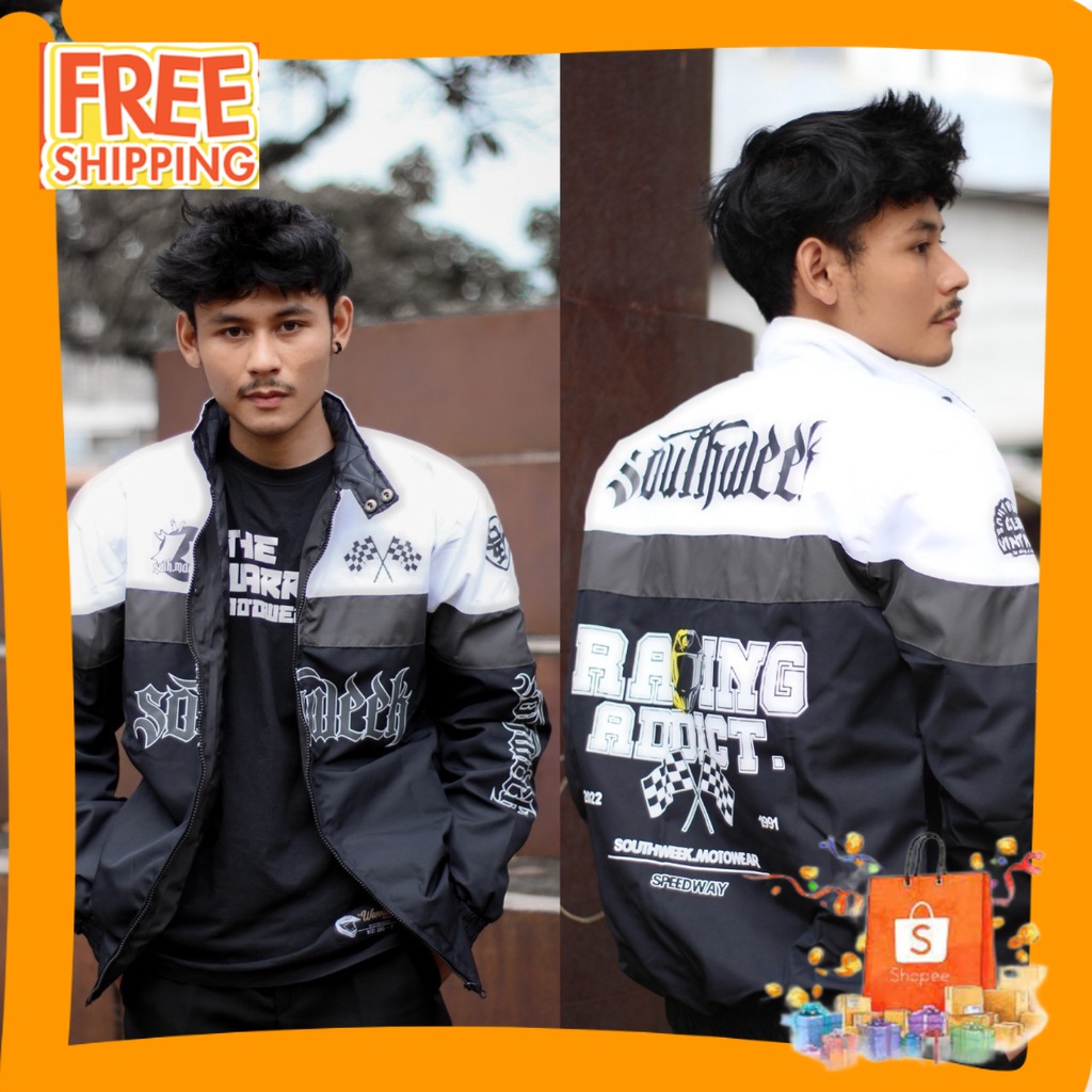 JAKET NASCAR VINTAGE TERMURAH/ JAKET RACING SALVIO HEXIA-JAKET NASCAR-JAKET PRIA-JAKET MURAH-JAKET M