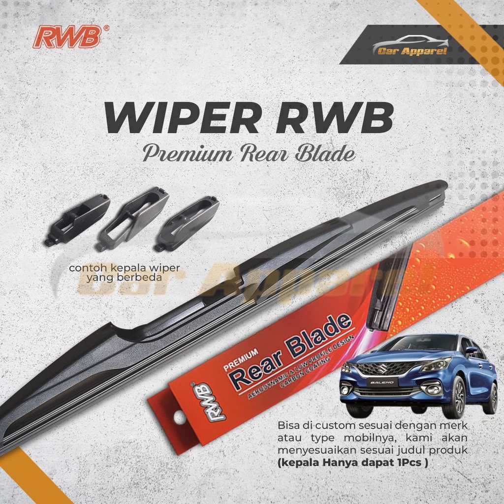 RWB / Wiper Belakang BALENO HATCHBACK 2022