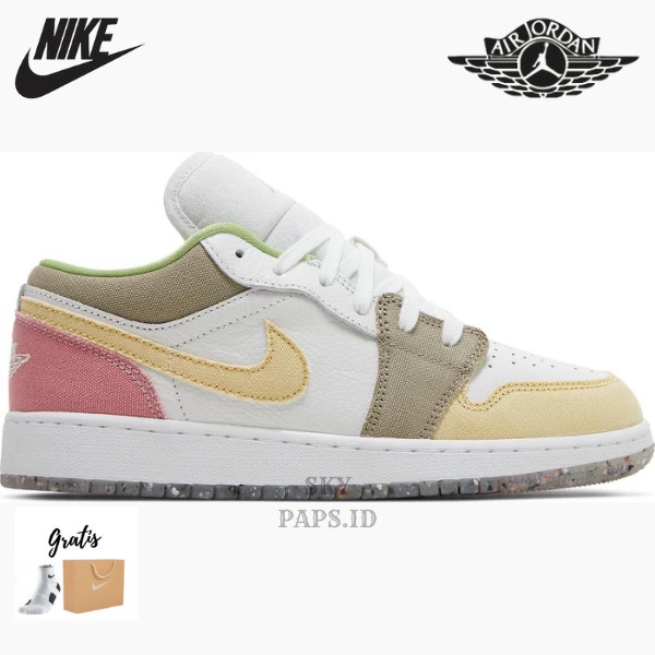 NIKE AIR JORDAN 1 LOW PASTEL GRIND - 36