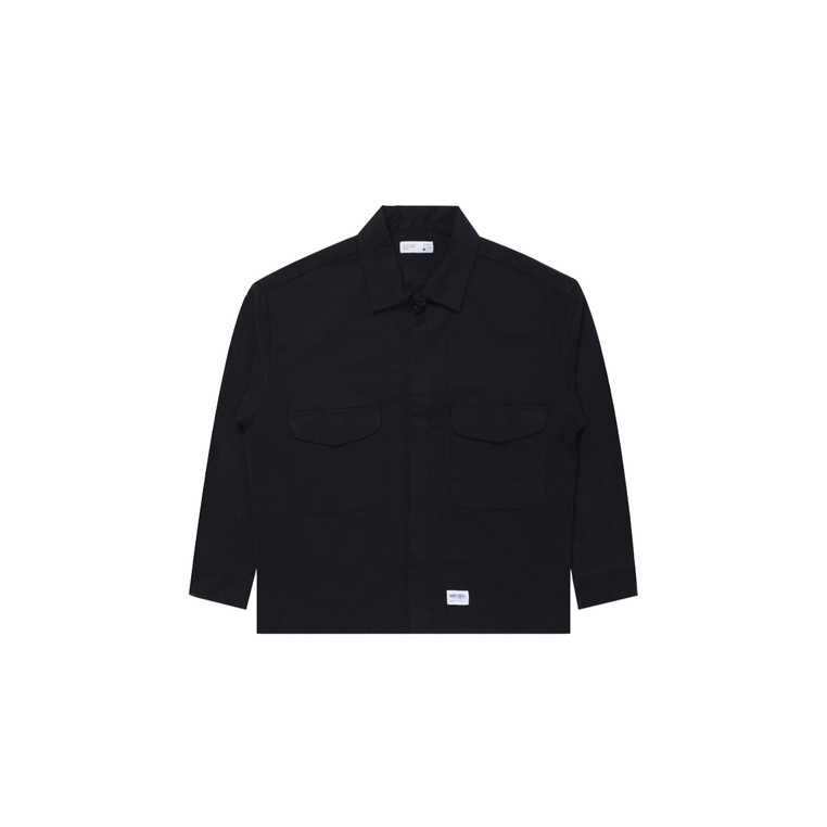 WILL-K LONDON Two Flap Pocket Jacket - Jet Black