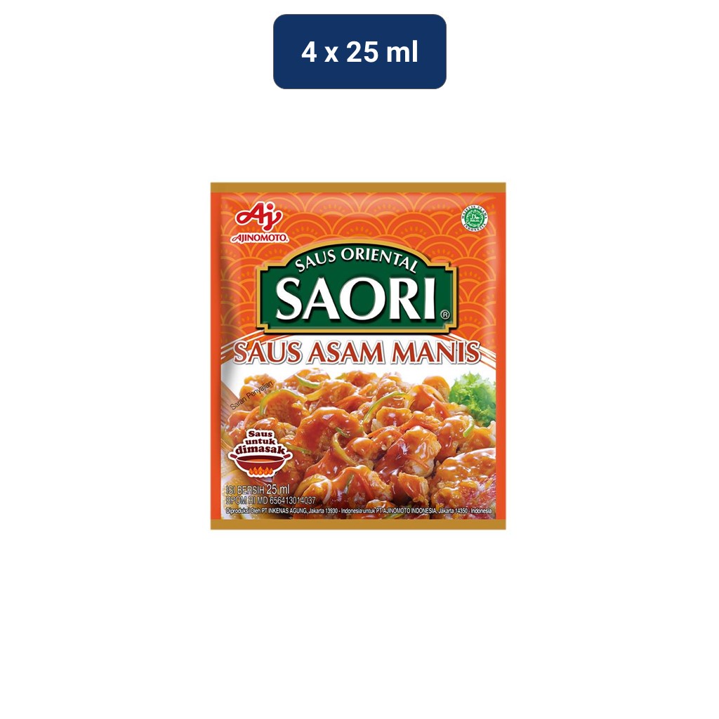 

Saori Saus Asam Manis 4 x 25 ML