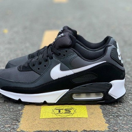 Sepatu Nike Air Max 90 - Black/White/Grey
