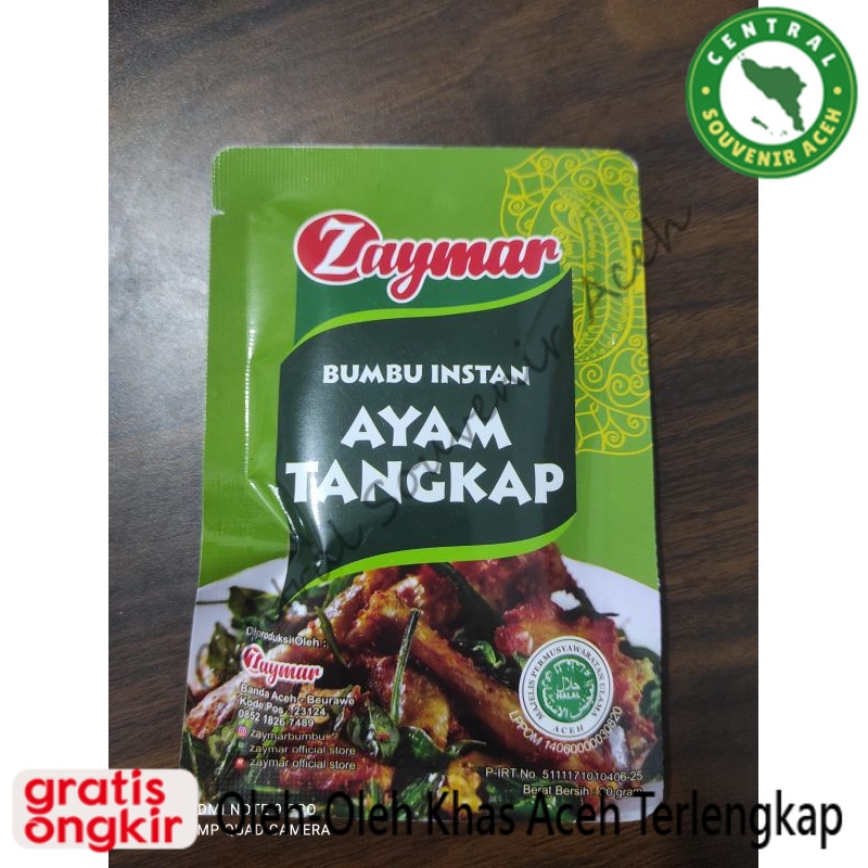

ZAYMAR Bumbu Ayam Tangkap khas Aceh