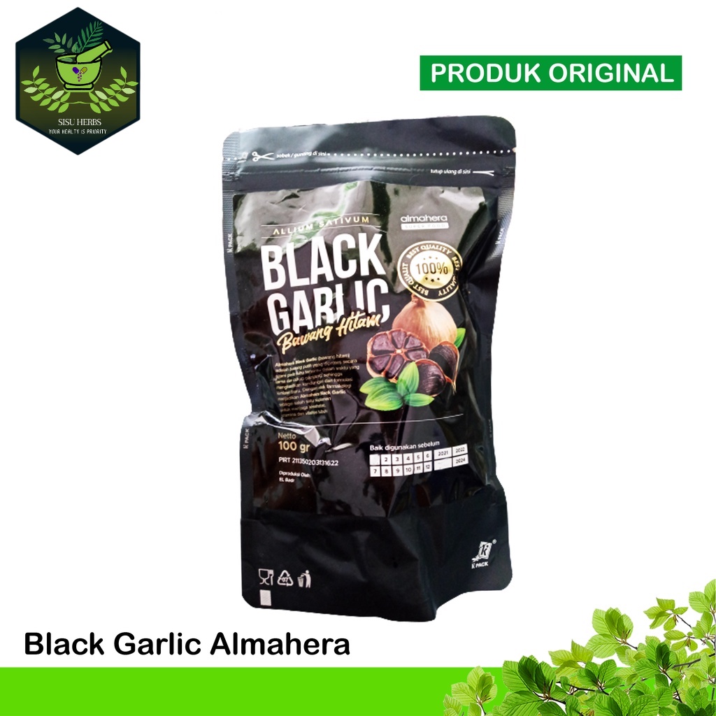 

Black Garlic Almahera Bawang Hitam 100 gr