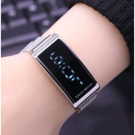 GROSIR Jam Tangan Wanita Touch Pasir Magnet Digital Fashion Jam Magnet
